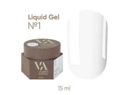 Valeri NEW Liquid Gel, 15ml №01 NVLG15-01 фото
