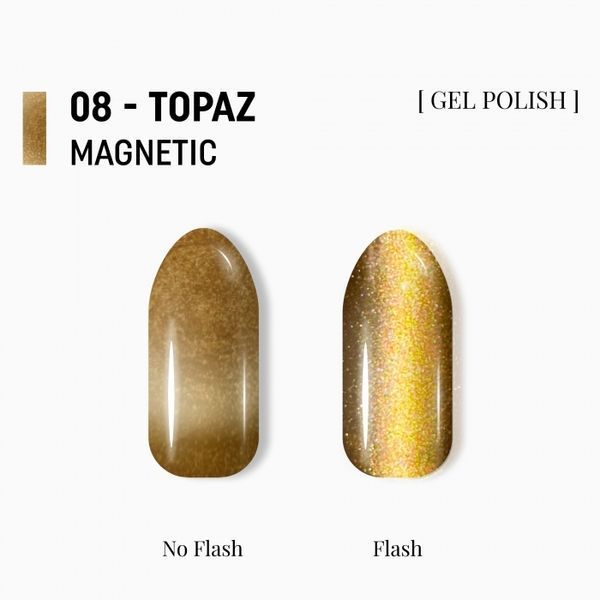 Гель-лак "Gel Polish Cat&rsquo;s Eye" 8мл M-08 2101200051903 фото
