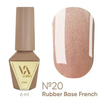 Valeri Rubber Base French, 6ml №020 NVFB6-20 фото