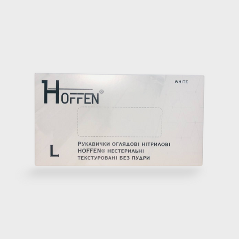 Рукавички HOFFEN Білі L 3,5г 21111 фото