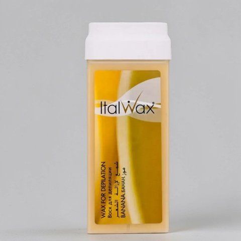 Віск для депіляції у касеті Банан від ItalWax 8489 фото