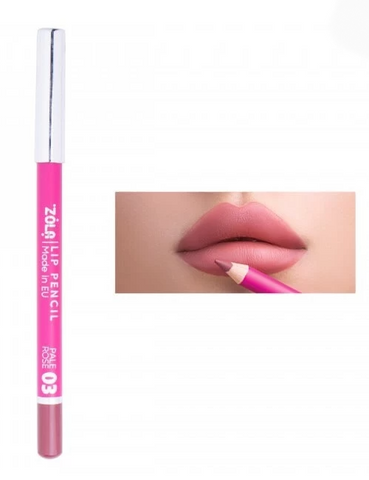 Zola Карандаш губ Lip Pencil 03 Pale Rose 17018 фото