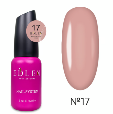 Edlen Water Acrygel Nude 9ml №17 18400 фото