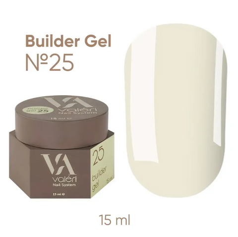 Valeri NEW Builder Gel 15ml №25 NVBG-025 фото