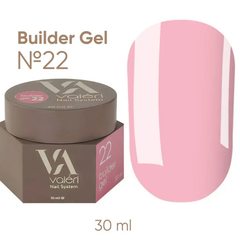 Valeri NEW Builder Gel 30ml №22 NVBG30-022 фото