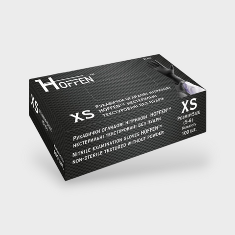 Перчатки HOFFEN Чорні XS 3,5г 17918 фото