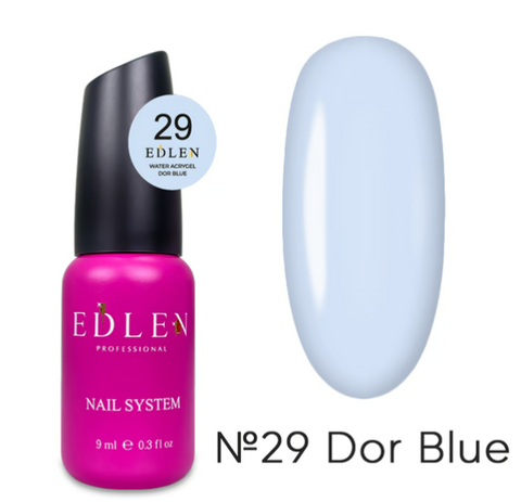 Edlen Water Acrygel Dor Blue 9ml №29 20258 фото