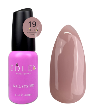 Edlen Water Acrygel Nude 9ml №19 18402 фото