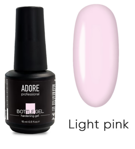 Гель для укрепления "Bottle Gel" 15мл №04 - light pink 2101400447360 фото