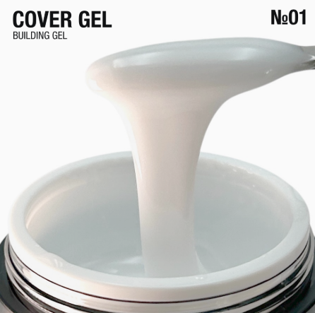 Гель для наращивания "Cover Gel" 30г №01 - blank 5906935707456 фото