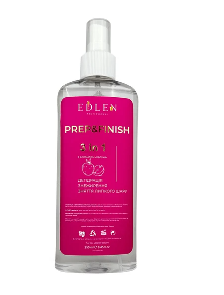 EDLEN Знежирювач Prep&Finish Apple 250ml 19798 фото