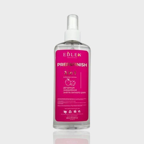 EDLEN Обезжириватель Prep&Finish Apple 250ml 19798 фото
