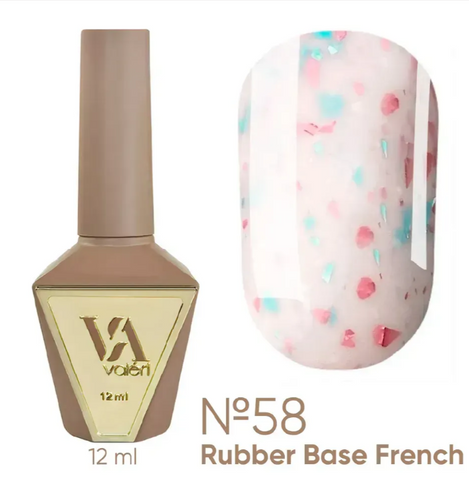 Valeri Rubber Base French, 12ml №058 NVFB12-58 фото