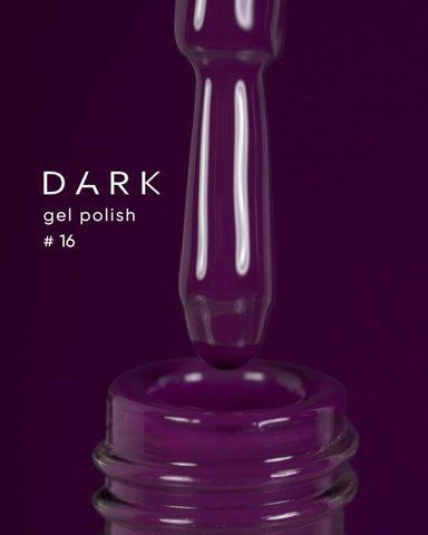 Гель лак Dark 016, 6ml 17570 фото