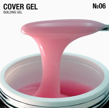 Гель для наращивания "Cover Gel" 30г №06 - lox 5906935707500 фото