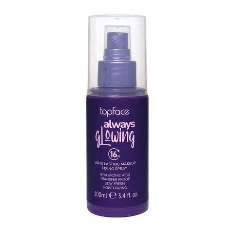 TopFace Спрей-фиксатор Always Glowing 100ml 17447 фото