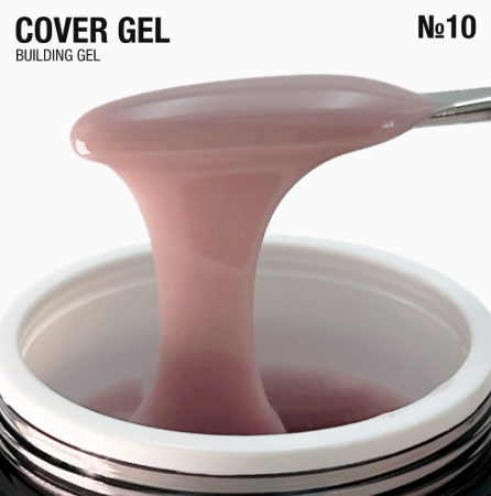 Гель для наращивания "Cover Gel" 30г №10 - ashrose 5906935707548 фото