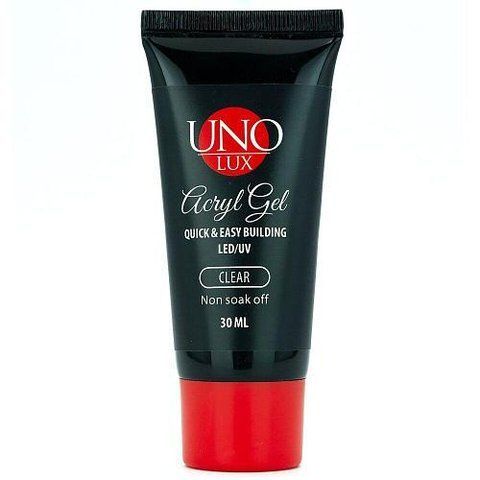 Акрил-гель UNO Clear 30 ml 6779 фото