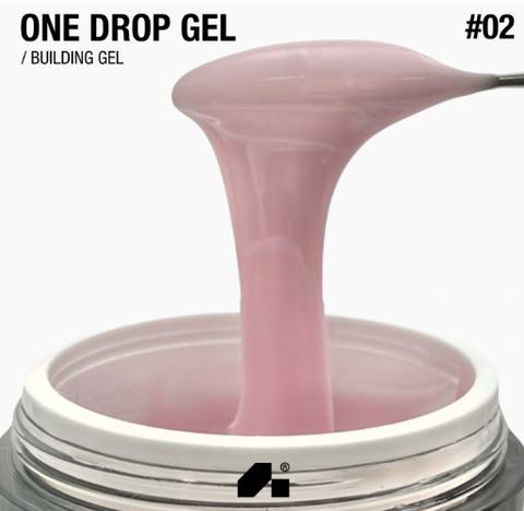 Гель для наращивания "One Drop Gel" 30г №02 - ballerina pink 2101400443669 фото