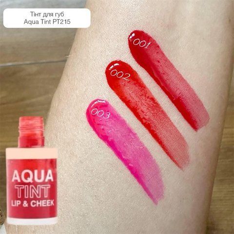 TopFace Помада жидкая для губ Aqua Tint Lip$Cheek 003 17697 фото