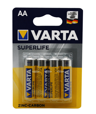 Батарейка R06 Varta SuperLife 4шт Блистер AA 23637 фото