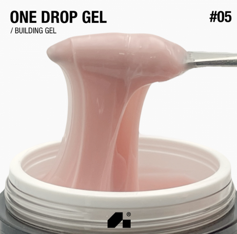 Гель для наращивания "One Drop Gel" 30г №05 - soft almond 2101400443690 фото