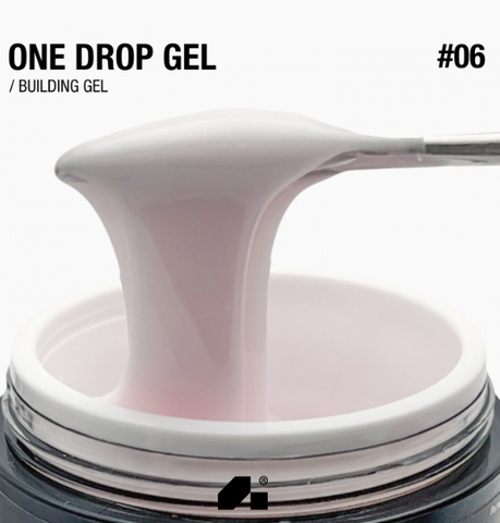 Гель для наращивания "One Drop Gel" 30г №06 - rose water 2101400443706 фото