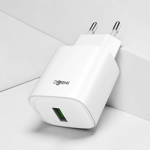 Блок питания IMENSO IMS-C3005 Output:1USB 2.0A (Белый) 22822 фото