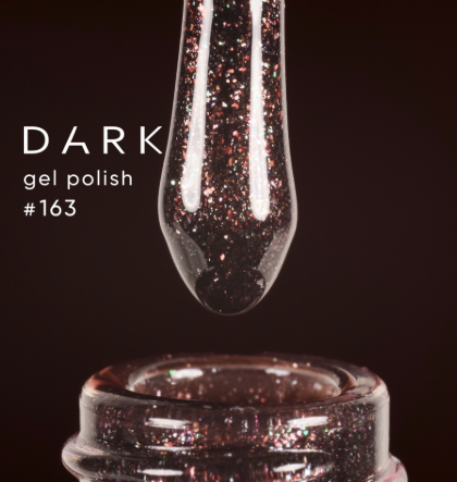 Гель лак Dark 163, 6ml 21605 фото