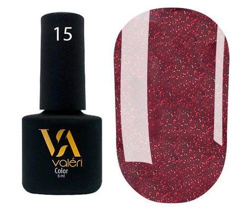 Гель лак Valeri №015, 6ml VA15 фото