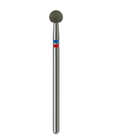Фреза алмазна Куля 050 (blue + red) Premium 17684 фото