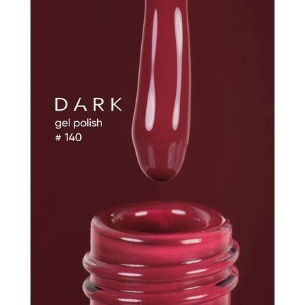 Гель лак Dark 140, 6ml 17826 фото