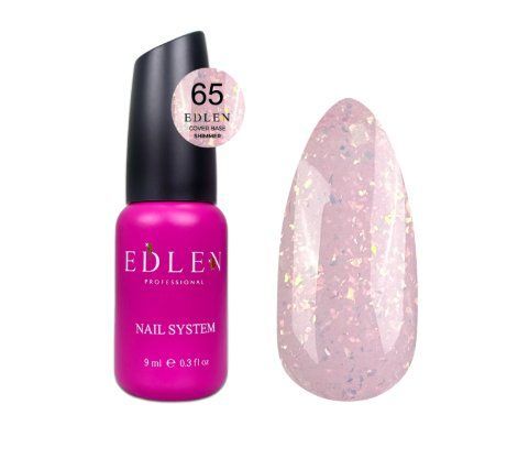 Edlen Cover base Shimmer 9ml №65 18377 фото