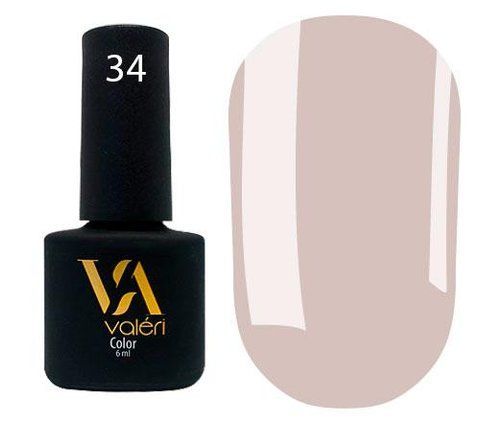 Гель лак Valeri №034, 6ml VA34 фото