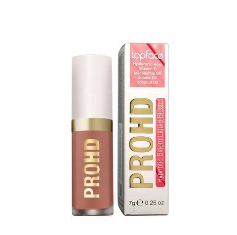 TopFace - Рум'яна рідкі "PROHD Hypnotic Bloom" [08 - Peachy Nude] 21088 фото