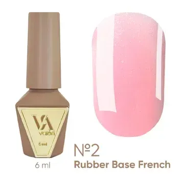 Valeri Rubber Base French, 6ml №002 NVFB6-2 фото
