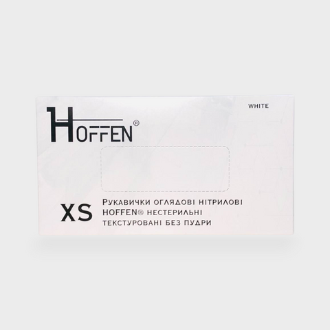Рукавички HOFFEN Білі XS 3,5г 21114 фото